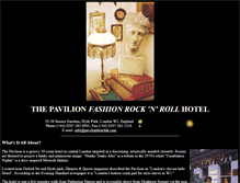 Tablet Screenshot of pavilionhoteluk.com